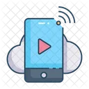 Mobile Video Ott Media Streaming Icon