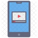 Mobile Video Video Stream Video Icon