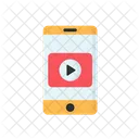 Mobile Video Online Video Play Video Icon