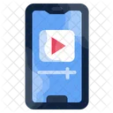 Mobile Video Smartphone Mobile Application Icon