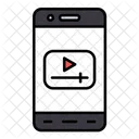 Online Video Video Video Streaming Icon