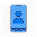 Mobile Video Call  Icon