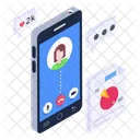 Mobile Video Call Video Chat Video Talk Icon