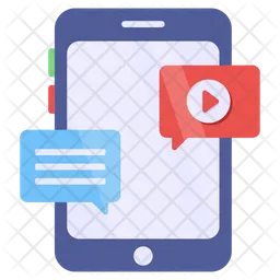 Mobile Video Chat  Icon