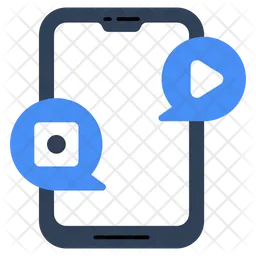 Mobile Video Chatting  Icon