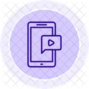 Mobile Video Media Icon