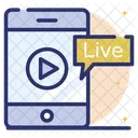 Mobile Video Online Video Video Streaming Icon
