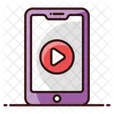 Smartphone Video Mobile Video Online Video Icon