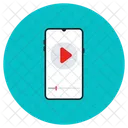 Mobile Video Video Streaming Online Video Icon