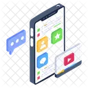 Mobile Video Online Video Smartphone Video Icon