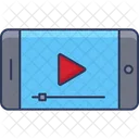 Mobile Video Online Video Video Stream Icon