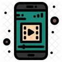 Mobile App Mobile Media Mobile Video Icon