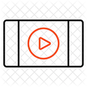 Mobile Video Online Video Play Video Icon