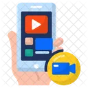 Mobile Video  Icon