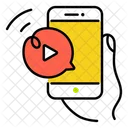 Internet Video Mobile Video Phone Video Icon