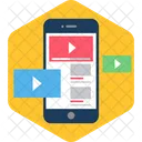 Mobile Video Device Media Icon