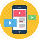 Mobile Video Device Media Icon