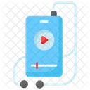 Mobile Video Player Icon