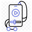 Mobile Video Player Icon