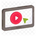 Mobile Video Online Video Video Streaming Icon