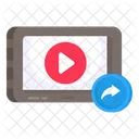 Mobile Video Online Video Video Streaming Icon