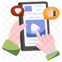 Mobile Video  Icon