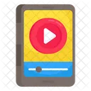 Mobile Video Online Video Video Streaming Icon