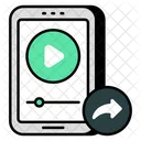 Mobile Video Transfer  Icon