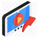 Mobile Video Transfer Online Video Video Streaming Icon