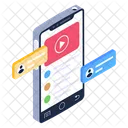 Mobile Video Phone Video Play Video Icon