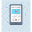 Mobile Video Tutorials Online Training Video Video Guide Icon