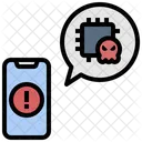 Mobile Virus Mobile Bug Malware Mobile Icon