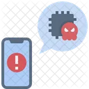 Mobile Virus Icon