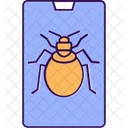Mobile Virus Bug Insect Icon