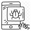Mobile Virus  Icon