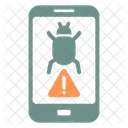 Mobile Virus Hacker Anonymous Icon