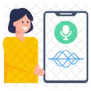 Mobile Voice Recognition  Icon