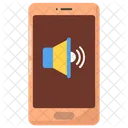 Mobile Volume Mobile Sound Smartphone Sound Icon