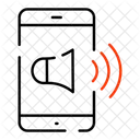 Mobile Volume  Icon