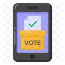 Electronic Vote Online Voting Online Ballot Icon