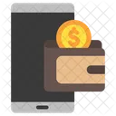 Mobile wallet  Icon