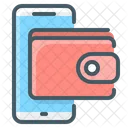 Online Wallet Mobile Wallet Online Icon