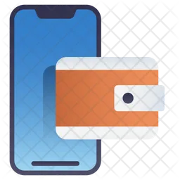 Mobile Wallet  Icon