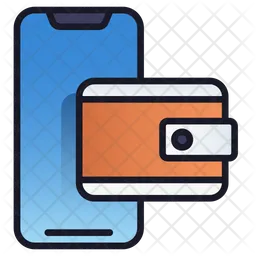 Mobile wallet  Icon