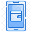 Mobile Wallet Internet Finance Icon