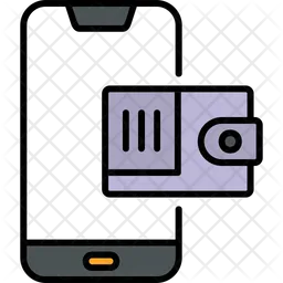 Mobile wallet  Icon