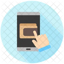 Mobile wallet  Icon