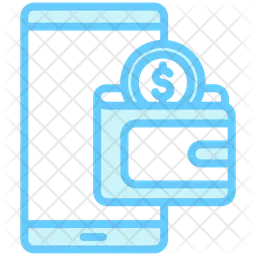 Mobile wallet  Icon