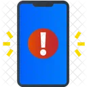 모바일 경고  아이콘