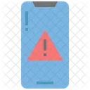 Mobile Warning Mobile Alert Phone Alert Icône